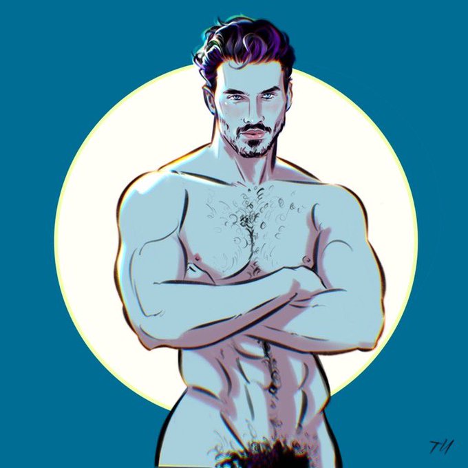 awesome drawing of me by #illevillustration on IG https://t.co/HG3mFM1f08<a href="/tag/illevillustration"class="tags">#illevillustration</a>