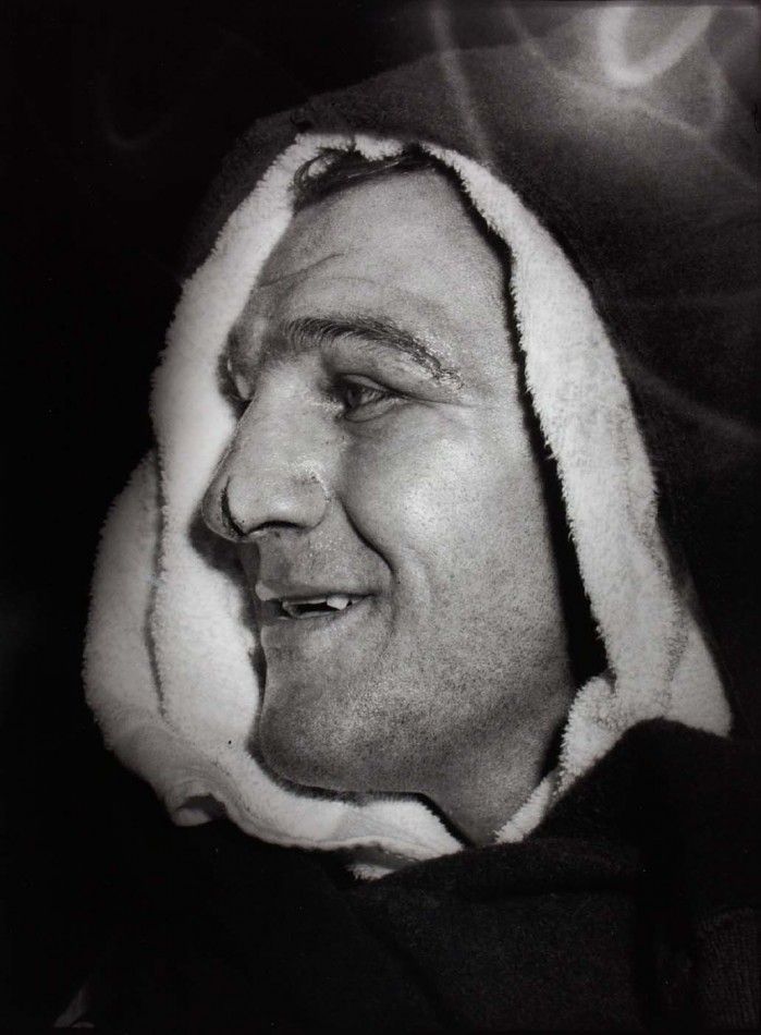 BoxingHistory's tweet image. Rocky Marciano suffered a terrible cut up his nose in his 1954 rematch against Ezzard Charles that threatened to stop the fight before he rallied to score an 8th round KO.