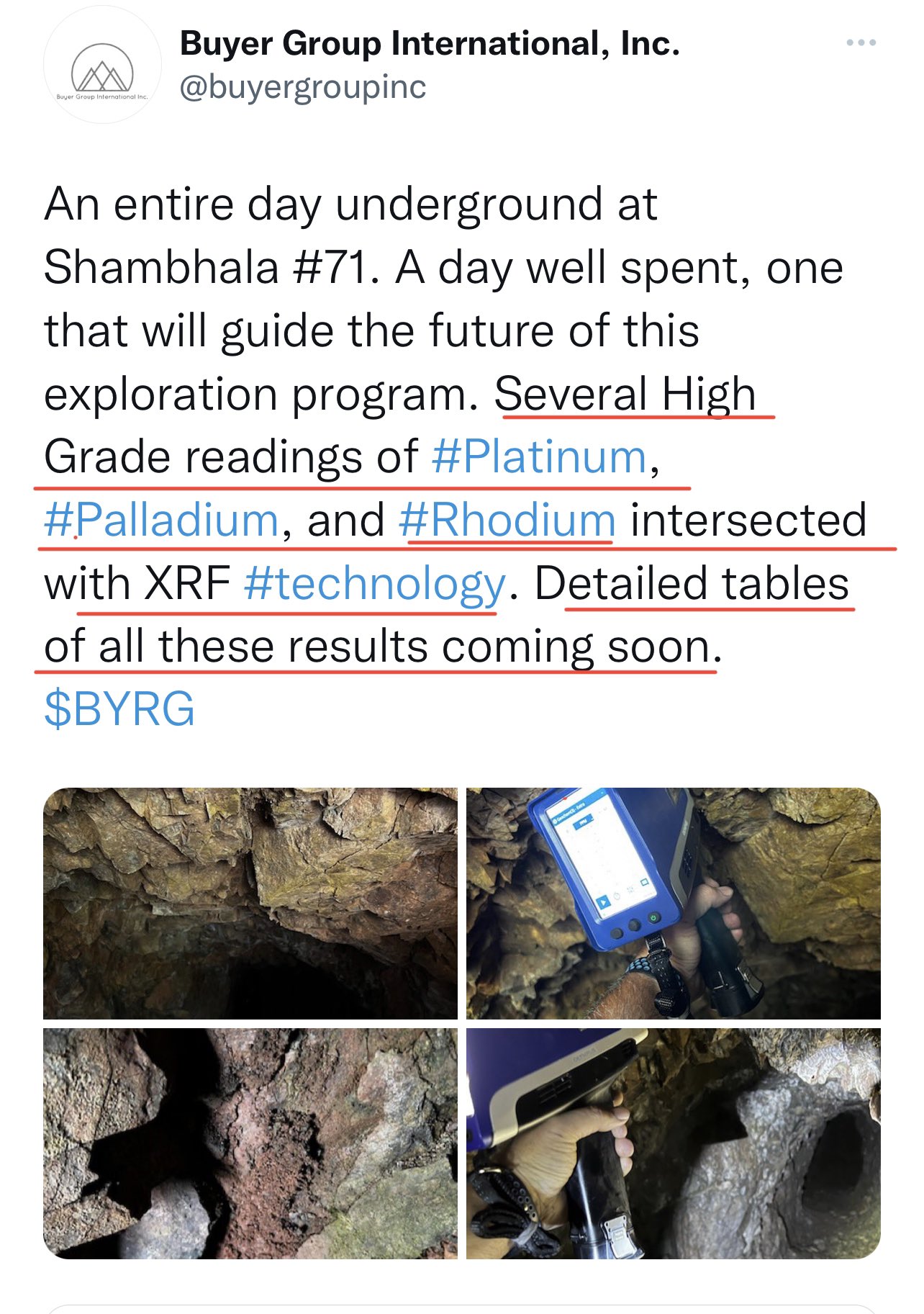 slfairless on Twitter: "$BYRG “Rhodium Is Earth's Rarest and Most Expensive  Precious Metal” #OTC #Rhodium #Platinum #Palladium #Mining #Wyoming  #Shambhala https://t.co/wOr8E37p0v https://t.co/MyJRpUCBbC" / Twitter