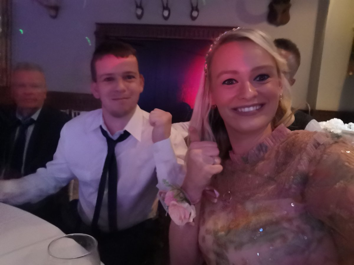 lauraprice80's tweet photo. Supporting @walesTT womens team from a wedding with @GregPrice28. Amazing win Charlotte @charlcareytt Come on Girls!! @NorthGwentTTC are behind you🏓 https://t.co/q6ESIsyKoB