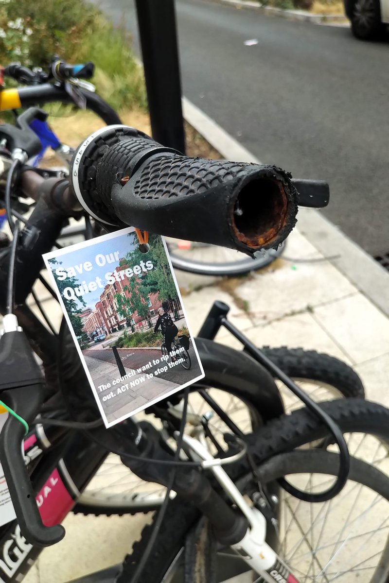 Posters appear all over Bethnal Green in support of our public spaces, trees and pocket parks and against the re-introduction of rat runs. People want Bethnal Green kept safe and liveable for residents.  #willofthepeople <a href="/LutfurRahmanTH/">Lutfur Rahman</a>