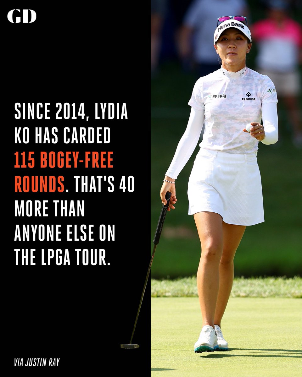 This Lydia Ko stat.😳