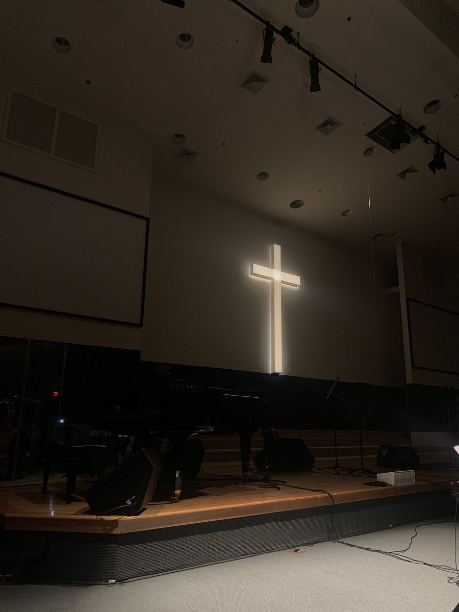 The stage is a platform for the Cross!
#message #bible #jesus #worship