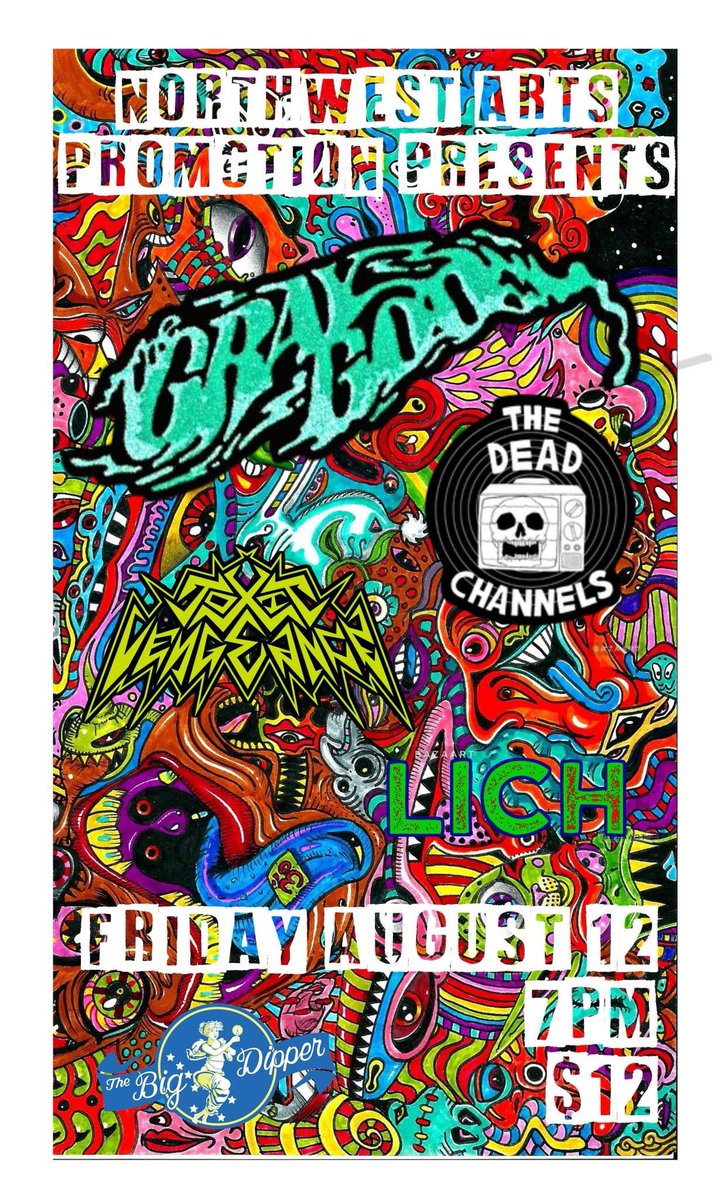 The Gray Goo will be making their debut in Spokane, WA this August 12th!
#thegraygooband #thegraygoo #bicycleday