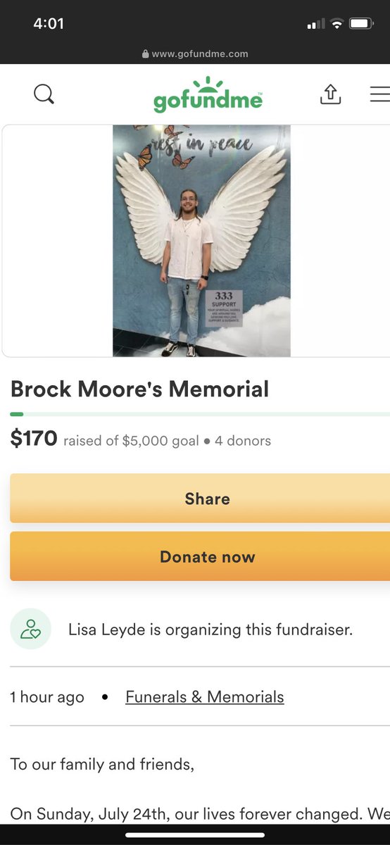 gofund.me/9b7ee027
I couldn’t get this to post right on Instagram with the link so share this around please &amp; donate if you can 🖤