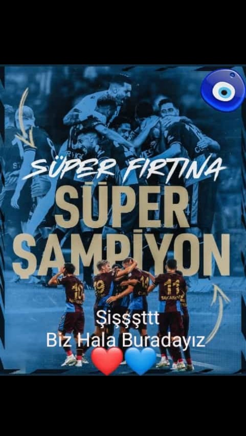 Nerde kalmıştık ❤️💙 <a href="/Trabzonspor/">Trabzonspor</a>