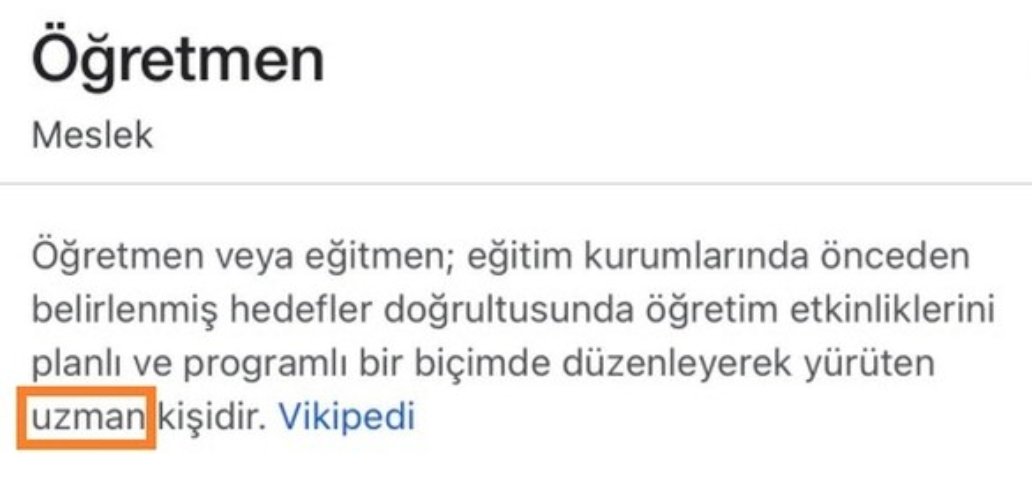 Vikipedyadaki öğretmenlik mesleğinin tanımı :

#Sınaviptal
#UzmanligimDiplomamdir