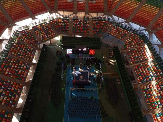 quemerodelsurok's tweet image. 🥊 #Boxeo
🎈 #Huracán
😎Asi luce el Estadio Mary Teran de Weiss, el escenario de la pelea entre Federico Grandone ( @BoxeoHuracan) (6(3KO)-0-2) y Nicolás Argañaraz por el Titulo Sudamericano en categoría Crucero a partir de las 22:30hs @canal9oficial
👏  #VamosPumba #VamosQuemero