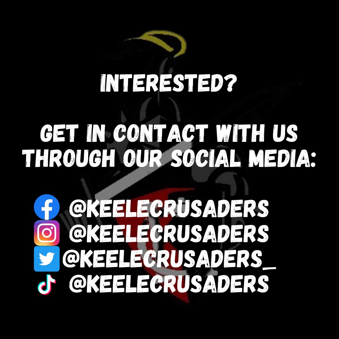 Keele Crusaders tweet media