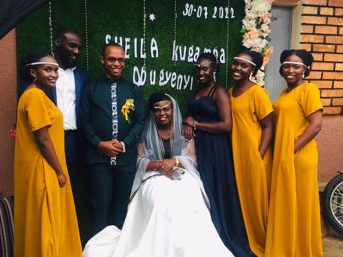NabothMutaremwa's tweet photo. 30.07.2022, 

#Basigi accepted to give us (#Basyaba) ‘#Omukago’. @sheillah80 your heart is the most precious of All. To  ♾ love you 💜. https://t.co/hVGEeJnZBi