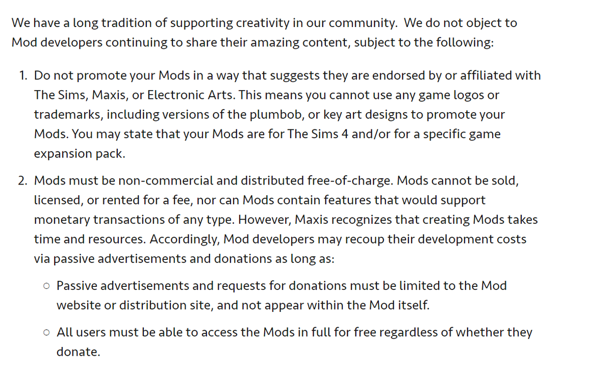 SunnynotMack's tweet photo. YO SIMMERS, EA FINALLY ADDRESSED PAYWALLS OFFICIALLY. SO Y'ALL CAN STOP PAYWALLING NOW! https://t.co/qDfCpuBBN0
@SixamCC https://t.co/aKHlsGFTAb
