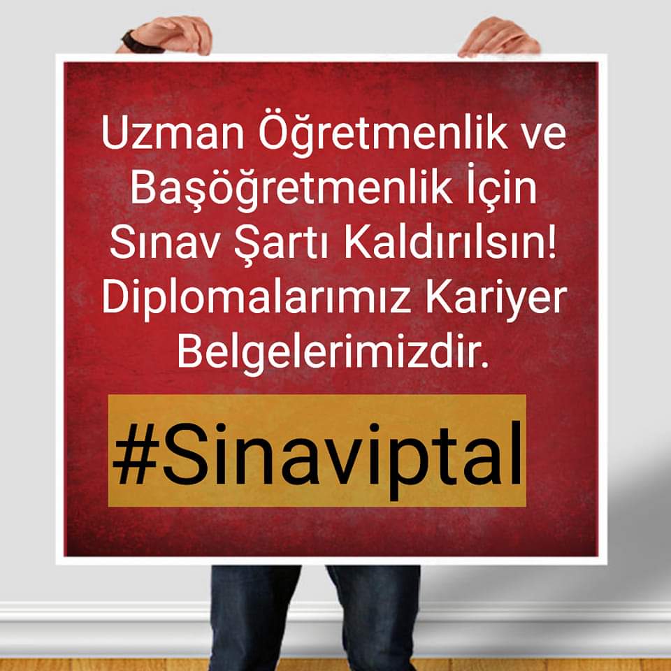 Diplomamız kariyer belgelerimizdir. 

#UzmanligimDiplomamdir #sınaviptal