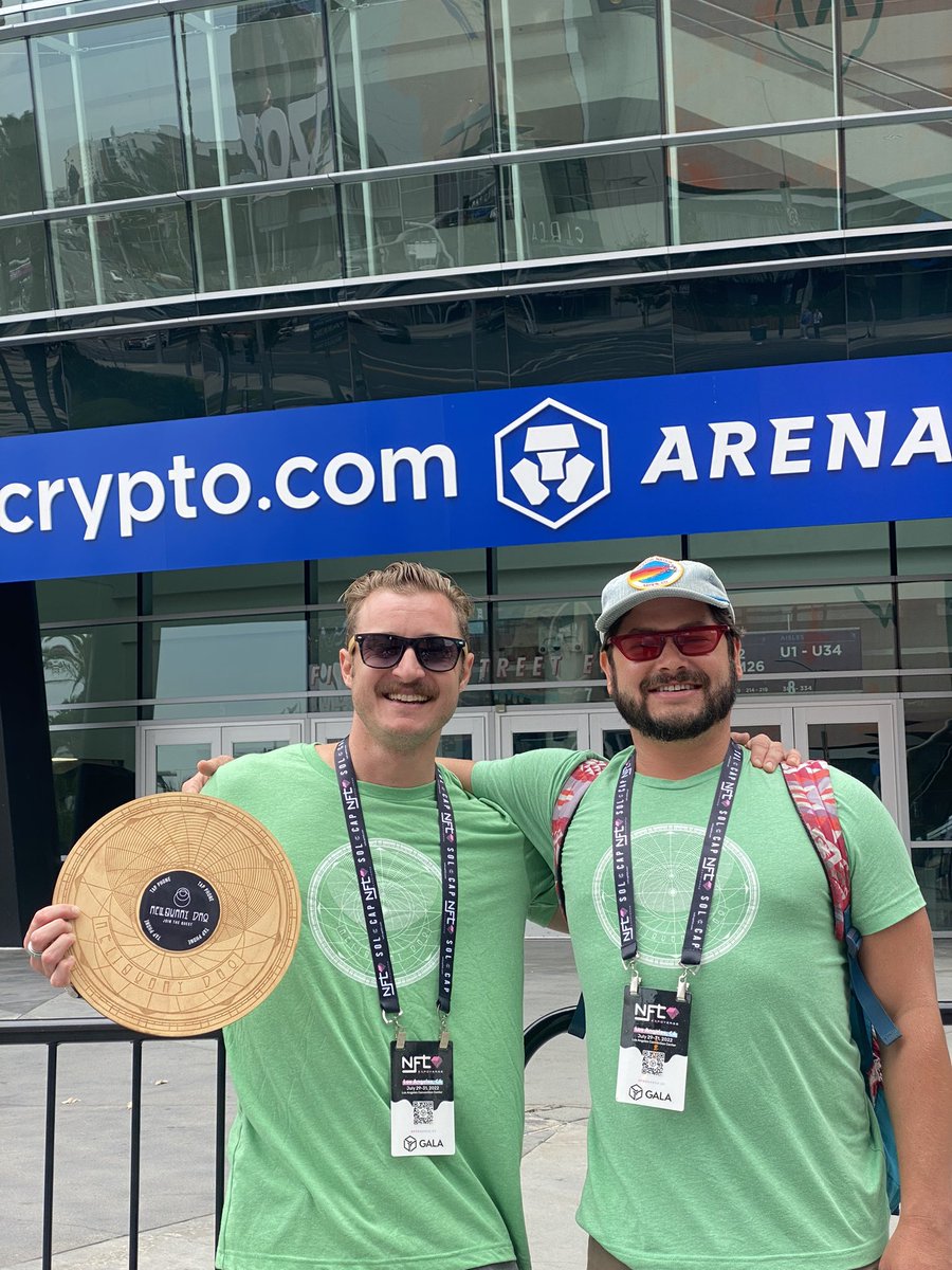 ReliquaryPro's tweet photo. join the #RelicQuest by finding @Brightfield or @CashUpton at the #NFTExpoverse and get a special free #NFT from our featured artist! 
@NFT_Expoverse https://t.co/yfnLAQtAU4