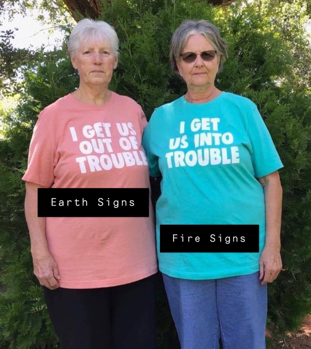 SpookyAstro's tweet image. The relationship between earth and fire signs: