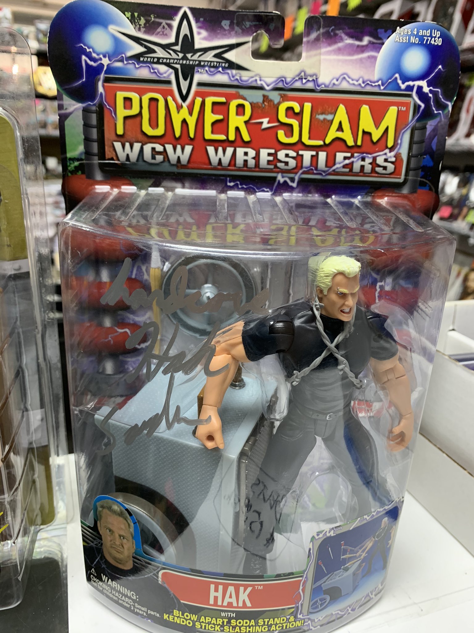 WCW WWE シェーンダグラス フランチャイズ unleashed フィギュア