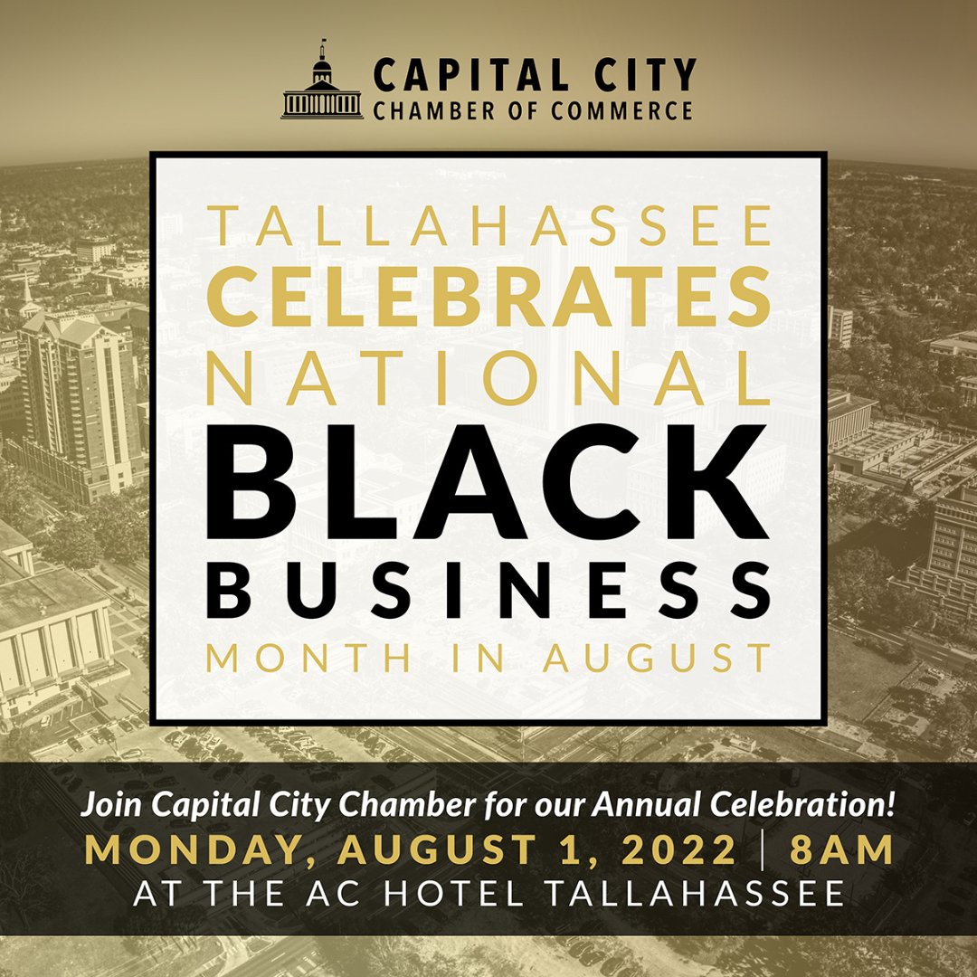 Join OEV Deputy Director Darryl Jones for the Capital City Chamber of Commerce observance of Black Business Month. Jones will be presenting information on certifying with the Office of Economic Vitality and upcoming projects.
