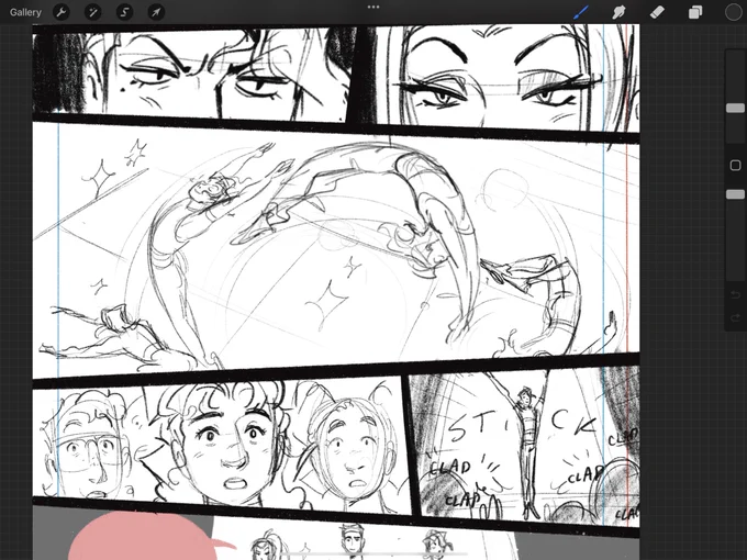 Some screenshots of ARDEN HIGH: King Cheer in progress…sketching away at this fun and gay time! 😵‍💫💓 