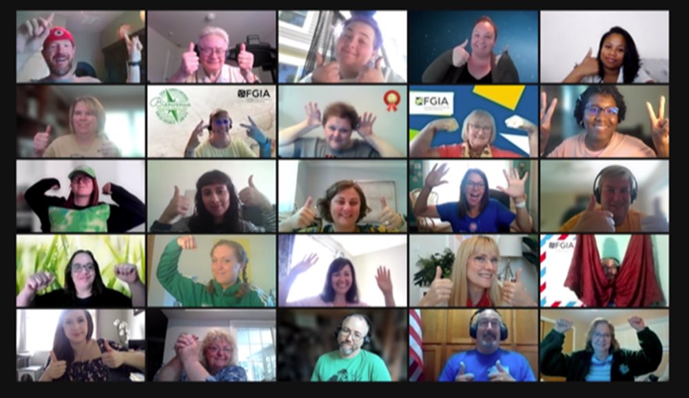 Just look at how much fun we had! Congrats to Team Red on the big win!!!