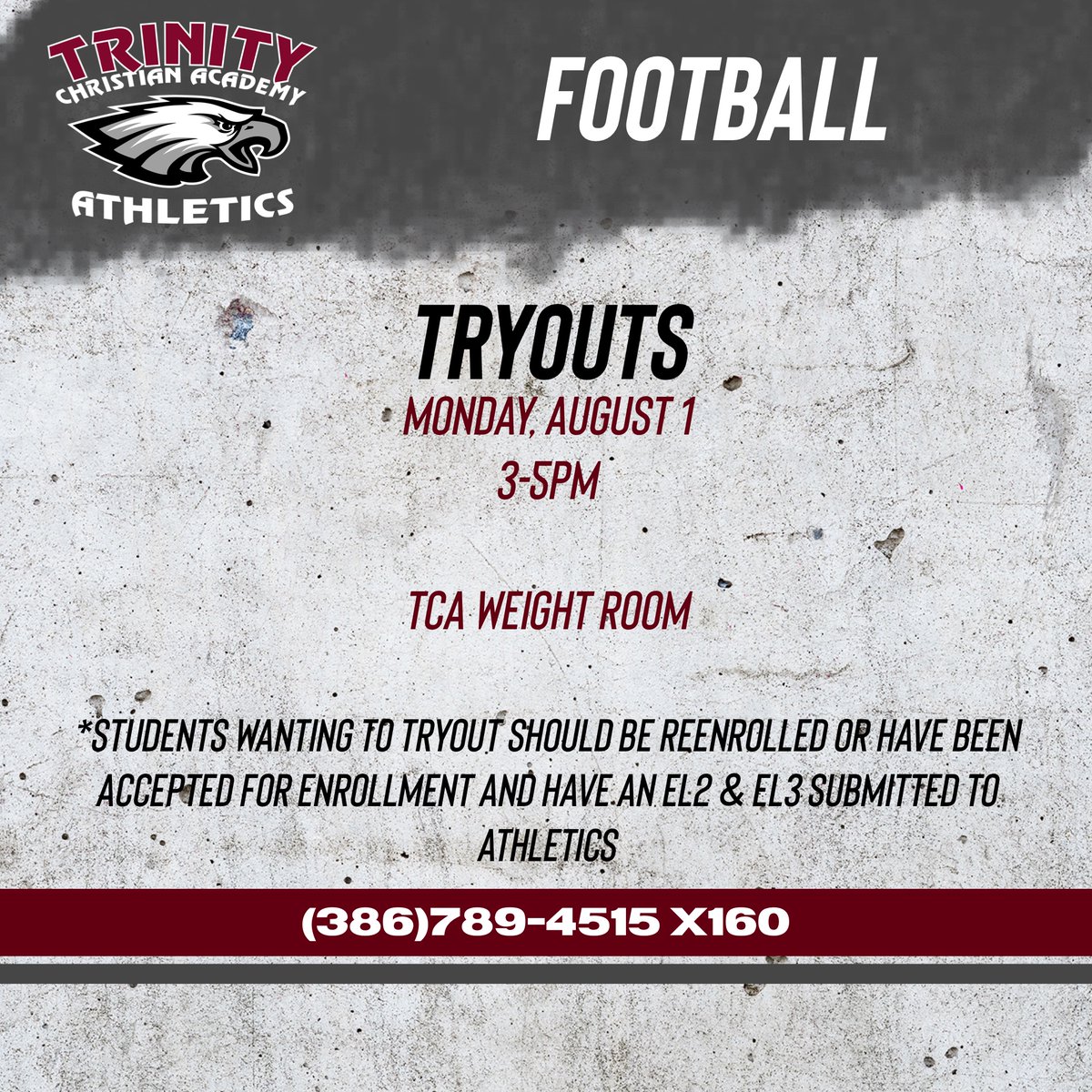 TCA Athletics (@tcaeaglestrong) on Twitter photo 