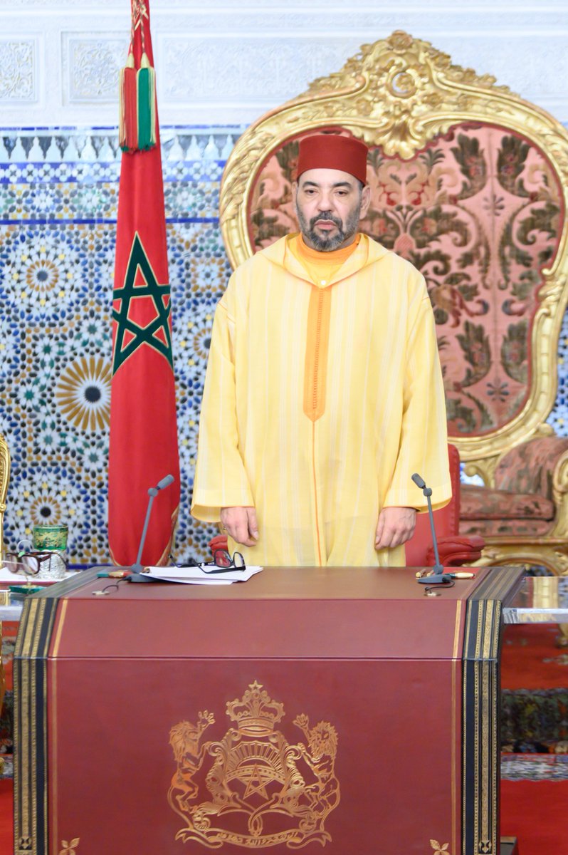 MAP_Information's tweet photo. #MapImage 

جلالة الملك يوجه خطابا إلى الأمة بمناسبة عيد العرش المجيد
https://t.co/UwT1anVCOS

SM le Roi adresse un Discours à la Nation à l’occasion de la Fête du Trône 
https://t.co/zJ3bSlAfoZ https://t.co/SK5nhHXHVl