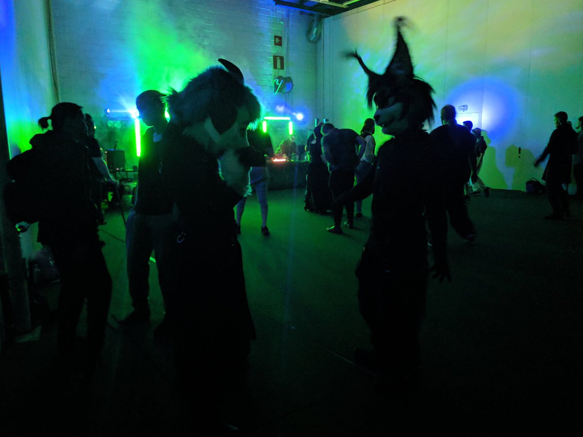 Neothetaa's tweet photo. Eventful weekend!
I've been to #ropecon2022 , attended Ingress recharge room for #Superpositionanomaly , fursuited and met old & new friends. Also got to learn how metal thingies are smithed & made my own. https://t.co/sXzFrssquP