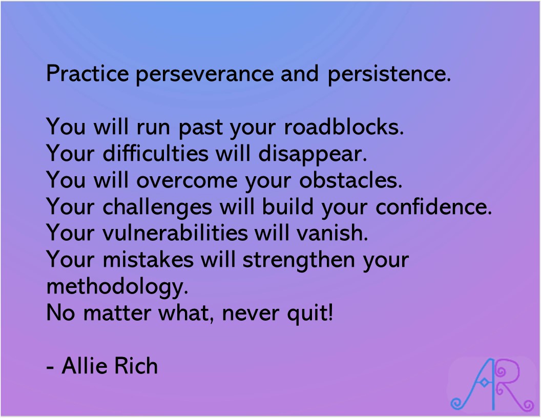 alliearich's tweet image. Stop making success more difficult than it needs to be. Take your first step and keep moving forward.
#consistentaction #onestepatatime #takeyourfirststep #learnandgrow #success #youcandoit #youdeserveit #youhavewhatittakes