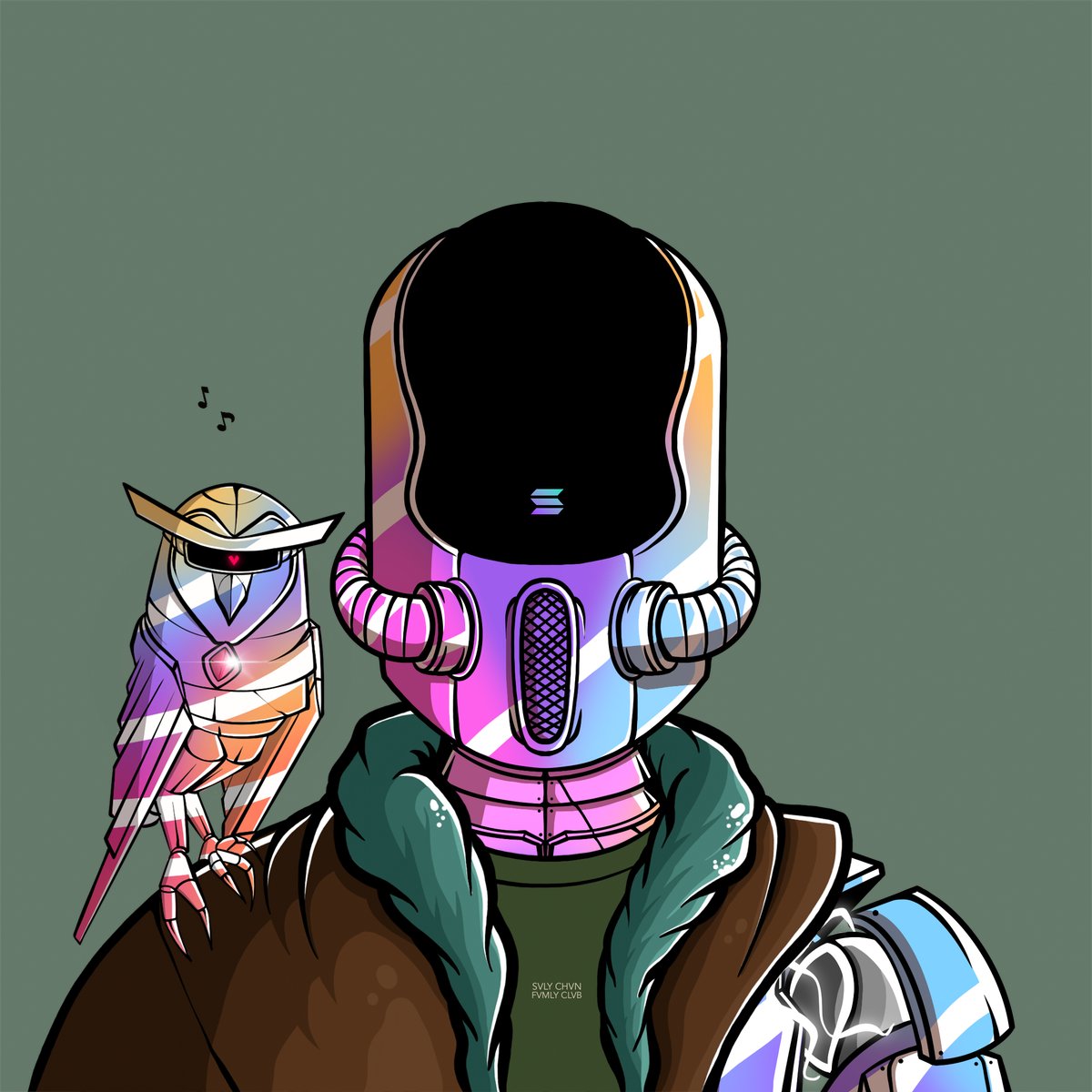 itsdaramola's tweet image. If you're a part of the CHVN.. aka the greatest Music NFT project on SOL, show me your bots below 👇 . I'll start