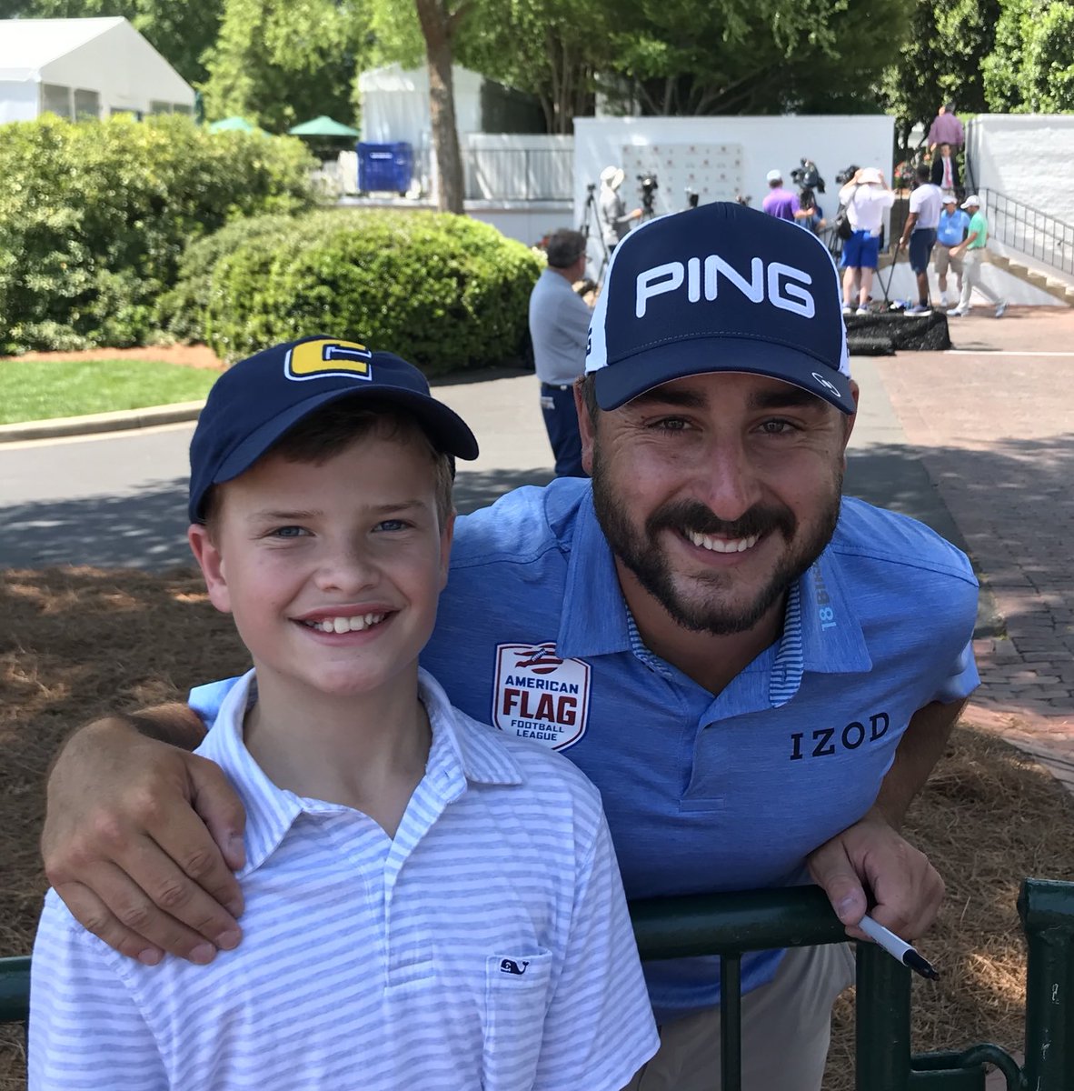 AndyStiffel's tweet photo. ⁦@SJ_sedl_Golf⁩ - Owen is pulling for another electric round on Sunday! #PowerC #Mocs https://t.co/trRqnV63QX