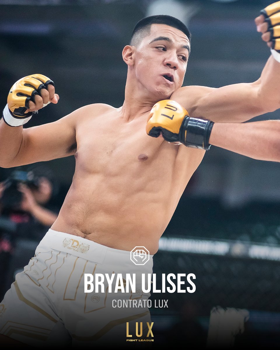 luxfightleague's tweet photo. Debutó profesionalmente hace un par de semanas y demostró que tiene potencial 📝
¡Pronto tendremos de regreso a Bryan en el octágono de LUX! 👏👏👏
#luxfightleague #luxmma #mmamexico #mmalatino https://t.co/aJMBSE3wQY