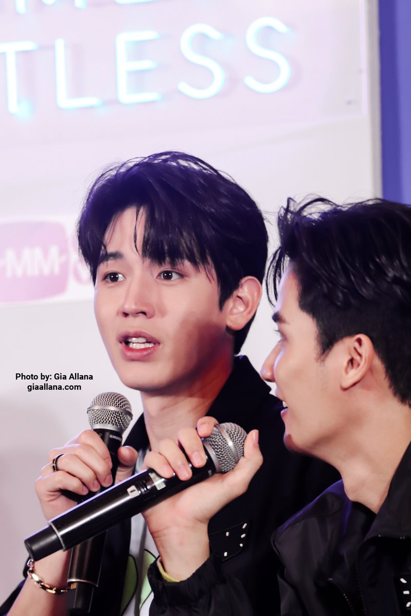 headlinermnl's tweet photo. #TayNew during the presscon for their Manila fan meeting at Solaire.
TAY @Tawan_V
NEW @new_thitipoom
Photos by: Gia Allana
Special thanks to: @enjoyglobe @risemediaph
#TayNewManilaFanMeet
#Tawan
#Thitipoom
#TayNewInManila @GMMTV https://t.co/DK0w8JzQez