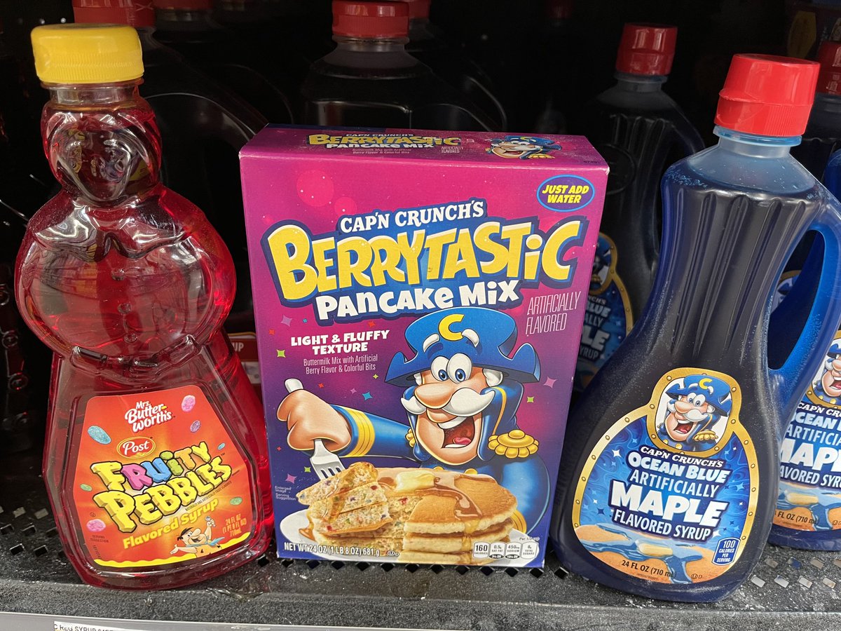 Looks like it is going to be pancakes for dinner tonight!! ⁦#NeverGrowUp ⁦<a href="/RealCapnCrunch/">Cap'n Crunch</a>⁩