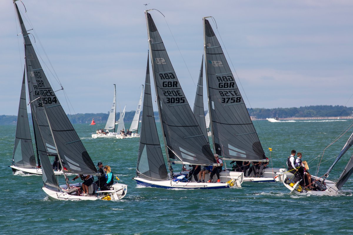Cowes Week 2022 - We have a gallery of SB20 shots on our website now <a href="/SB20Class/">SB20</a> <a href="/cowes_week/">Cowes Week</a> <a href="/yandyfeed/">YachtsandYachting.com</a> #cowes #cowesweek #cowesweek2022 #sb20class