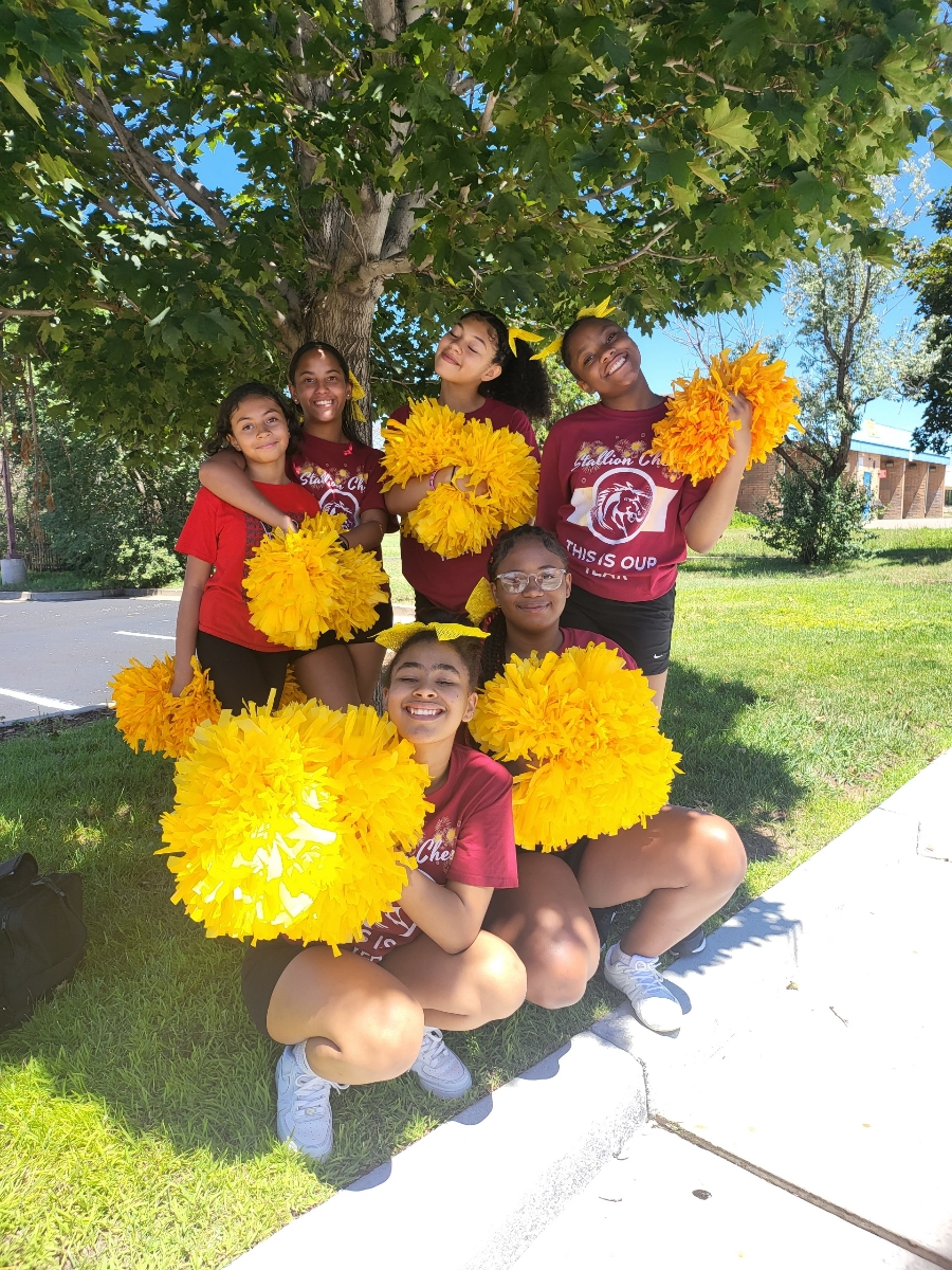 Great job to our Stallion Cheerleaders welcoming the community today for the 2022 Backpack Bash. Great group of students that represented #StallionNation with pride!
