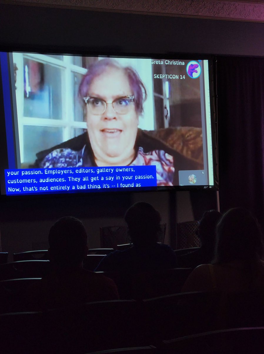 RealSkepticon's tweet image. Main Stage speakers this afternoon! @GretaChristina and @jeymccreight. #skepticon #skepticon14