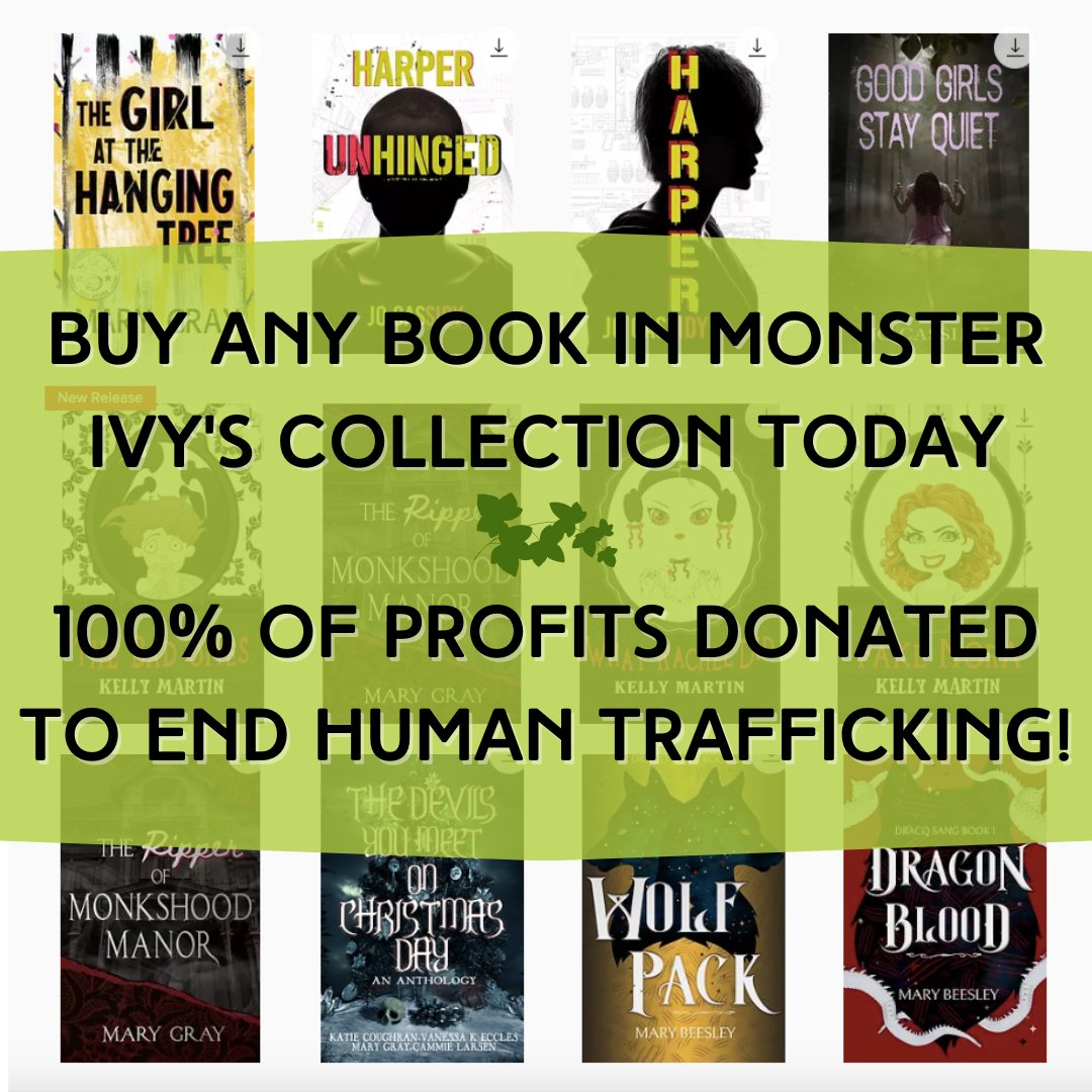 July 30th is World Day Against Trafficking in Persons and we're donating 100% of today's profits to #EndHumanTrafficking. 

Buy a #Book, Free a Life! 🥰