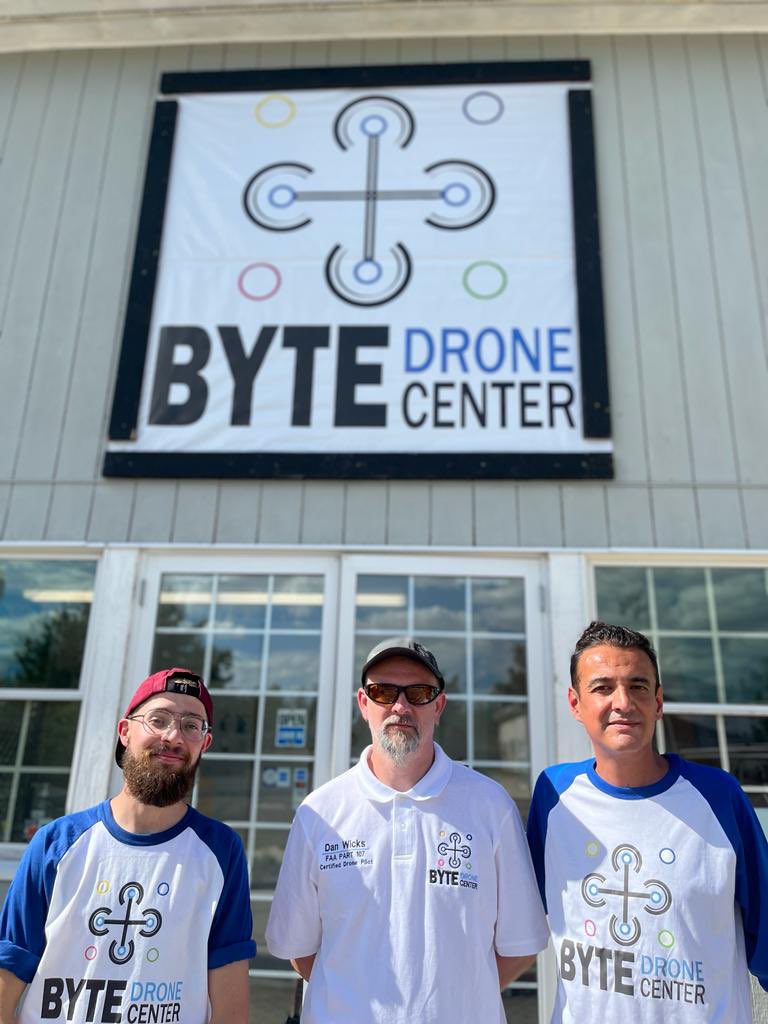 ByteDroneCenter's tweet photo. Part of our team! #dronepilots #faapart107 #dronetraining #droneinstruction https://t.co/Knx2Ry0mDf