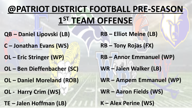 Patriot District Football tweet media