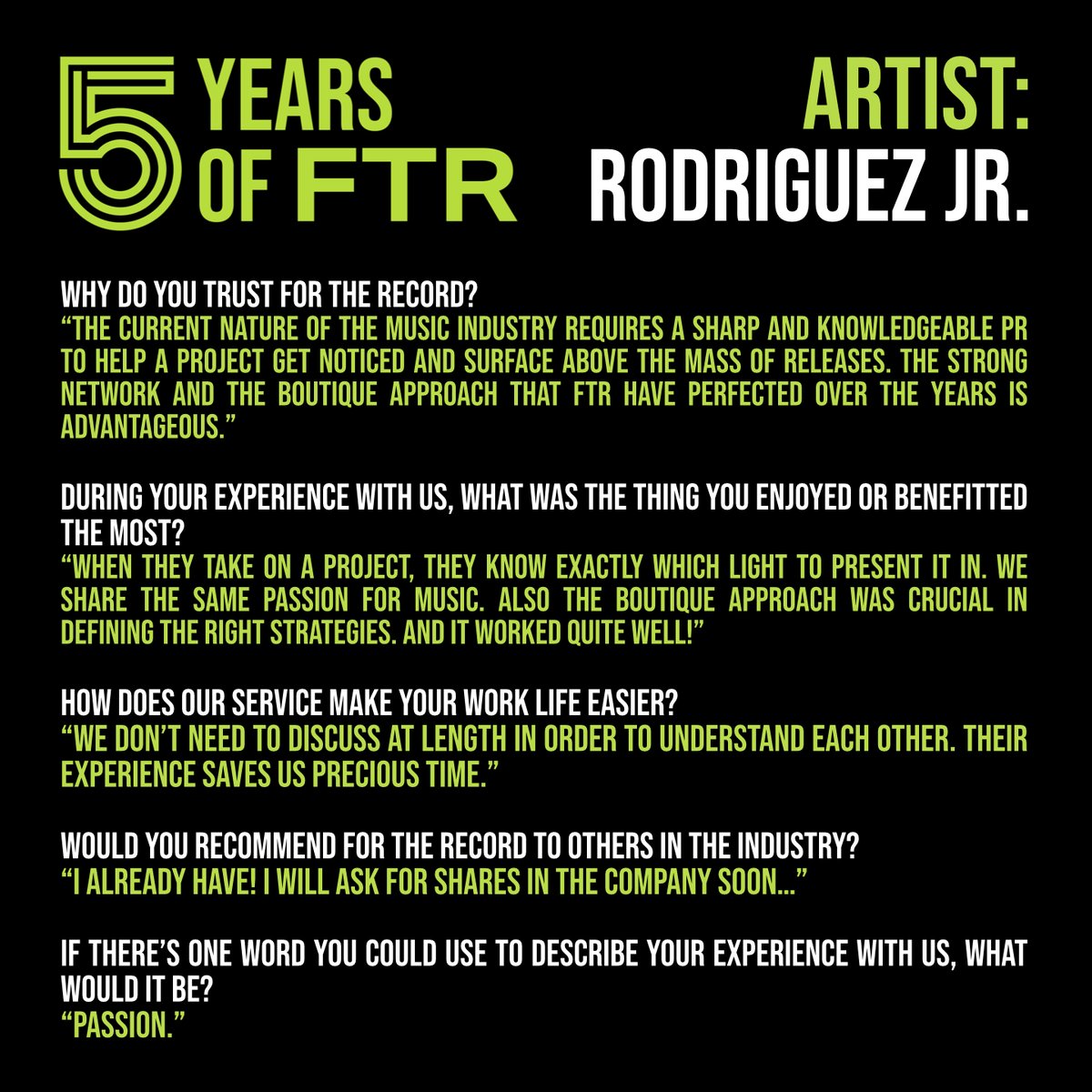 .@rodriguezjunior ❤️

#fortherecordpr #fiveyearsofFTR #rodriguezjr #rodriguezjrmusic