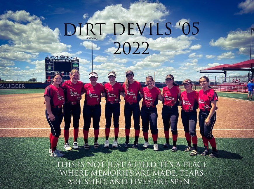 That is a wrap on the ‘21-‘22 Dirt Devils Season, wishing everyone luck on their coming year, wherever your journey takes you!!! Be great! <a href="/05DirtDevils/">Dirt Devils Softball ‘05</a>
