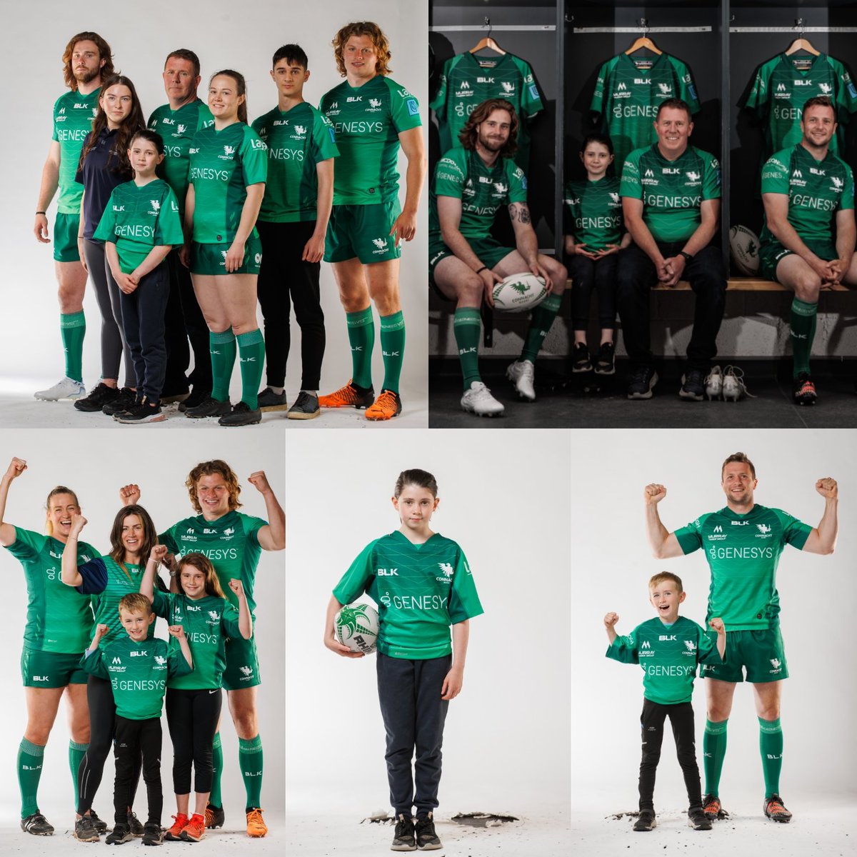 Maith sibh uilig! 🟢🏉

🟢🏉Oughterard Rugby  were recently asked to help Connacht Rugby and Connacht Women's Rugby with their kit launch day

🟢🏉The #OughterardRFC members had a great day meeting the players!

👏🏽Comhghairdeas libh!

#irishrugby #connachtrugby #rugby #NewKitDay
