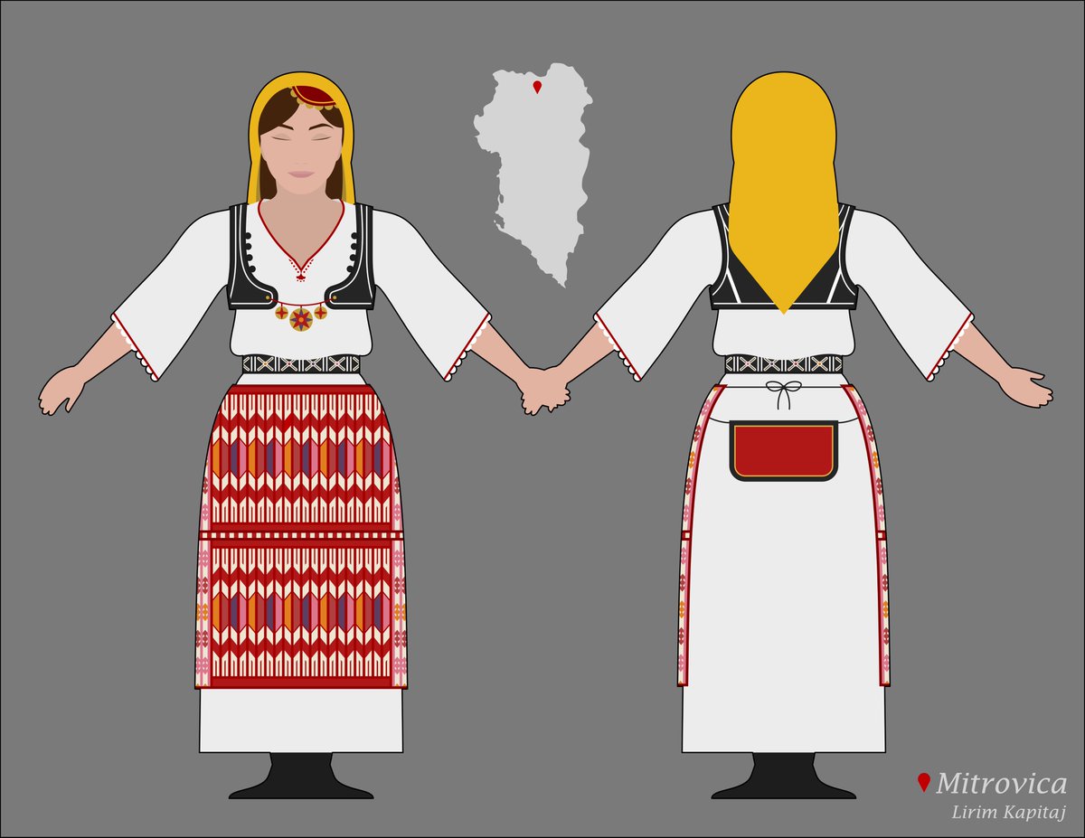 Albpattern's tweet image. Mitrovica 🇦🇱🇽🇰
#mitrovica #albanian #traditional #folkart