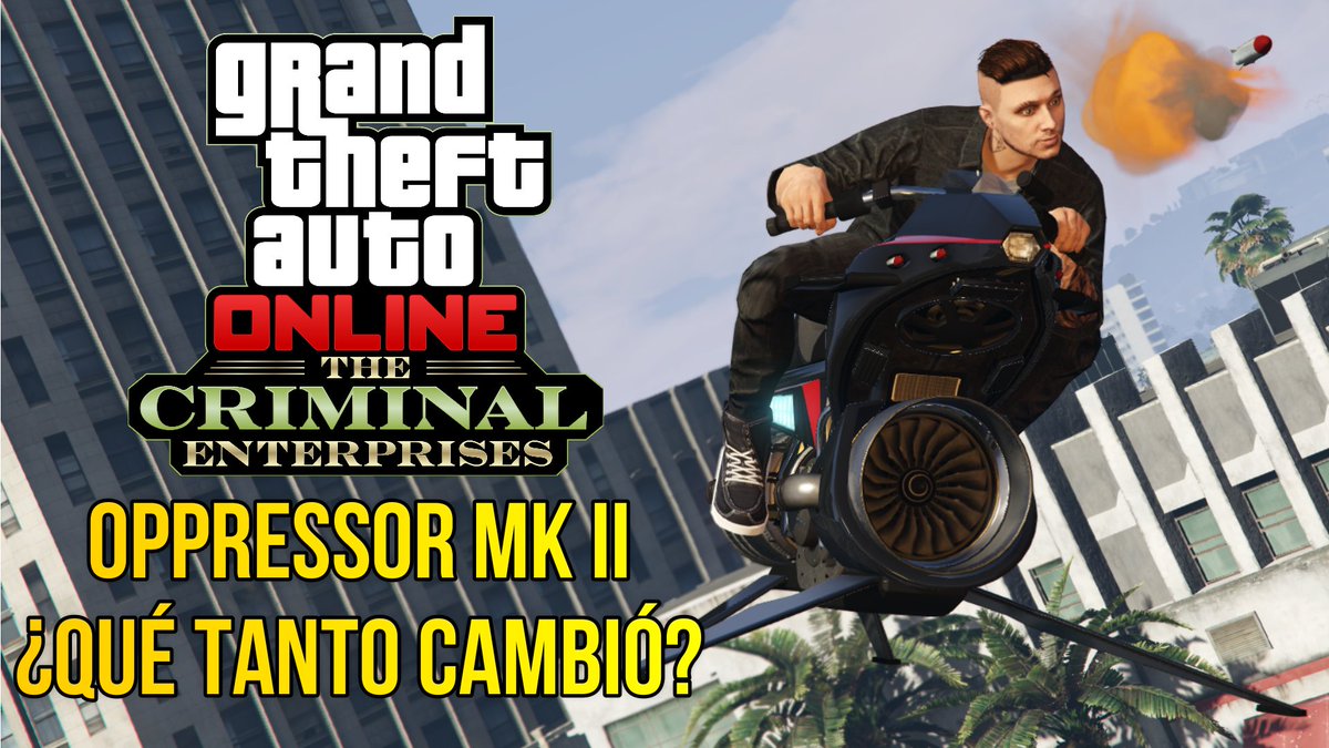 AmateursGta's tweet photo. Nuevo video disponible https://t.co/TrrRVR3nY6
¿Los misiles teledirigidos de la Oppressor Mk II fueron completamente nerfeados?
#GTAOnline #GTAV #GTA5 #OppressorMKII #RockstarGames https://t.co/rL8wsohvw5