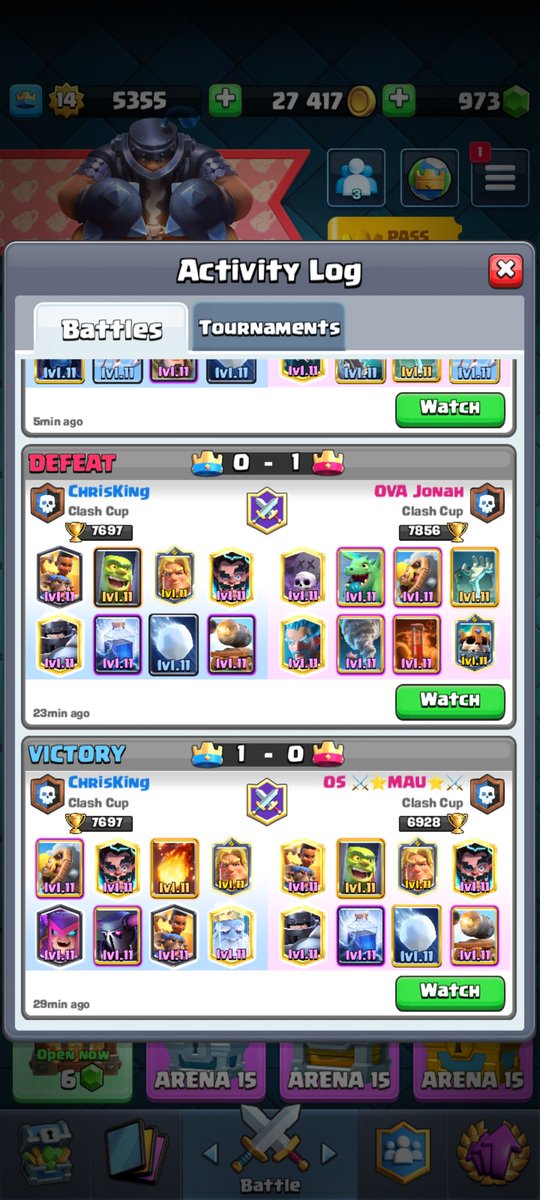 itsmeChris50's tweet image. Couldn't clutch it up for @ExAnimo_Germany in @ClashCupCR sadly but it was a pretty fun game. Lost 2 close games against @BossCR . 

Onto te the next one