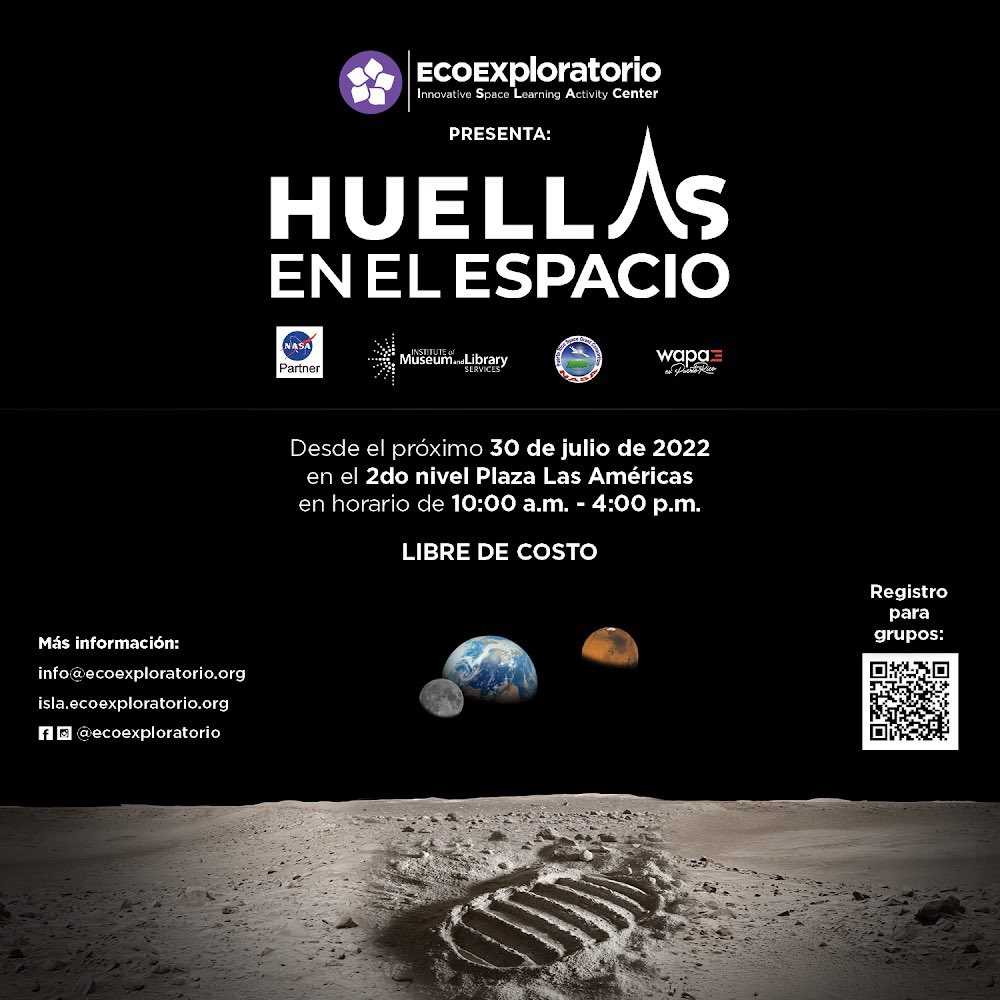 Hoy fue nuestro “soft opening” y estuvimos felices de recibirles. ¡GRACIAS! Los esperamos la semana que viene de Lunes a Sábado (10:00 am - 4:00 pm). 🌕✨🚀👩🏻‍🚀👨🏽‍🚀

#MiMuseo #FromMoontoMars #HuellasenelEspacio #NASAPartner #PuertoRico #STEM