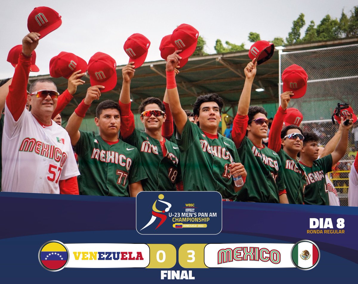 🇻🇪VEN 0 - 3 MEX 🇲🇽🔥 U23 Panamericano masculino 🇻🇪🇻🇪SEMIFINALES #softballamericas #softballpanam