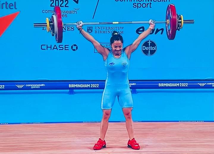 ARBAJCHANG's tweet photo. First Gold Medal at Birmingham 2022 Commonwealth Games with new records of game in waight lifting by golden girl @mirabai_chanu..!!
Congratulations..!! https://t.co/0b6RzPo03C