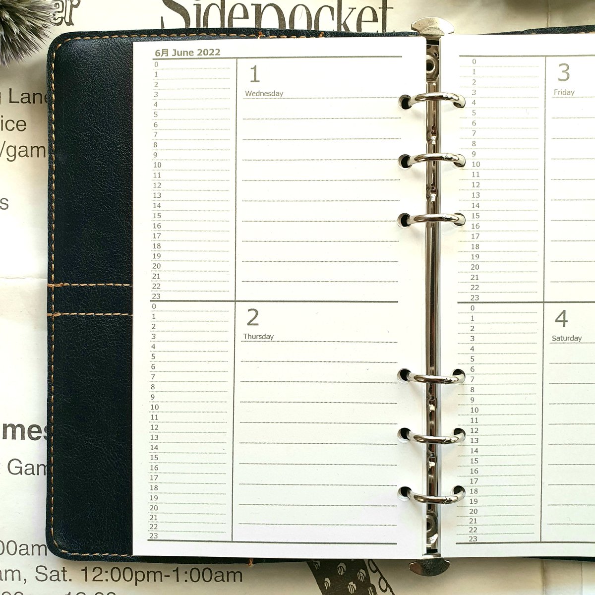 feel_april's tweet photo. 育児日記を探している方からのリクエストで24時間のタイムテーブルにした作品です。

お昼寝や食事、排泄の時間がサクっと記録できるのと、赤ちゃんの成長記録がまとめて残せます。

＼\ l /／
ゆるく続けられる日記帳はこちら☘
／/ l \＼
https://t.co/MaXmdnyq6Q https://t.co/ll6uLYXCq2