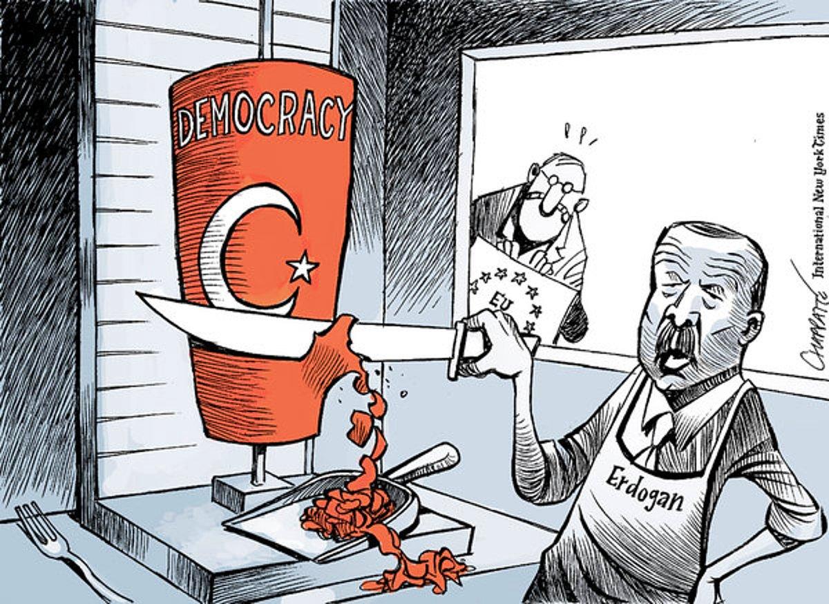 Эрдоган карикатура