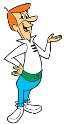 rsalmond's tweet photo. Oh crap - George Jetson gets born today! https://t.co/WTQf4Z19ZT