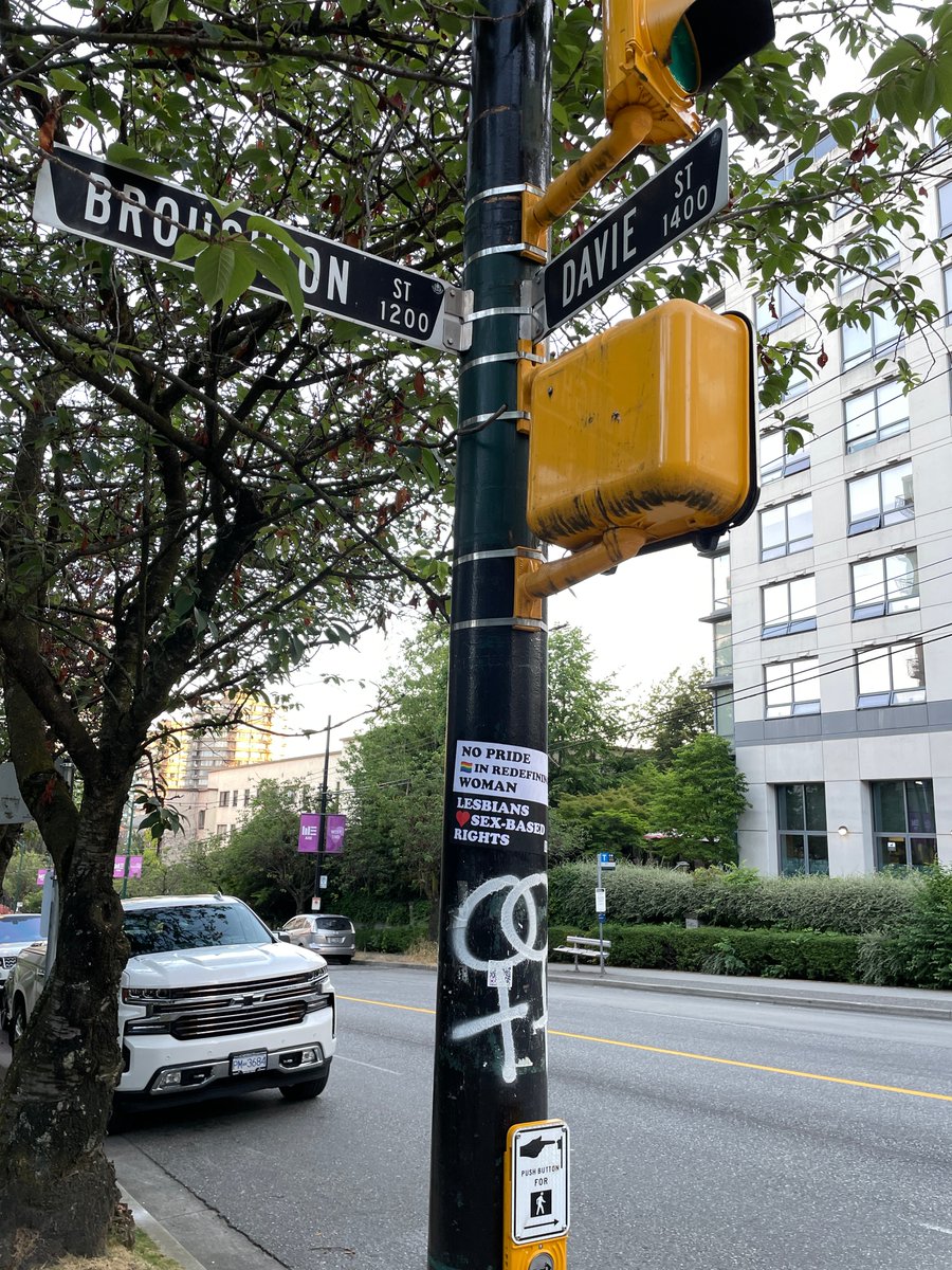 VanLesbians's tweet image. vancouver lesbians ❤️ sex-based rights at pride!! sexbasedrights.ca/pride #vancouverpride #bcpoli